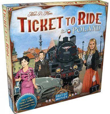 Настільна гра Ticket to Ride: Poland (Квиток на потяг: Польща) 21130 фото