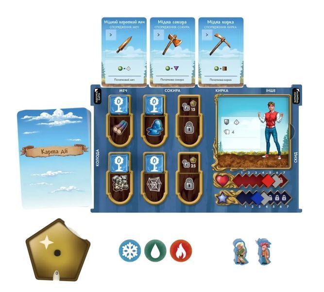 Настільна гра Terraria. Настільна гра (Terraria: The Board Game) GKCH0299 фото