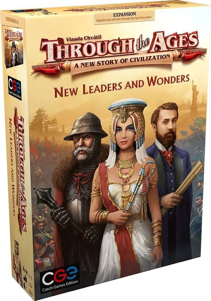 Настільна гра Through The Ages: New Leaders and Wonders CGE00057 фото