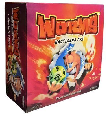 Настільна гра Worms (Черв'ячки, Worms: The Board Game) FGKS2501 фото